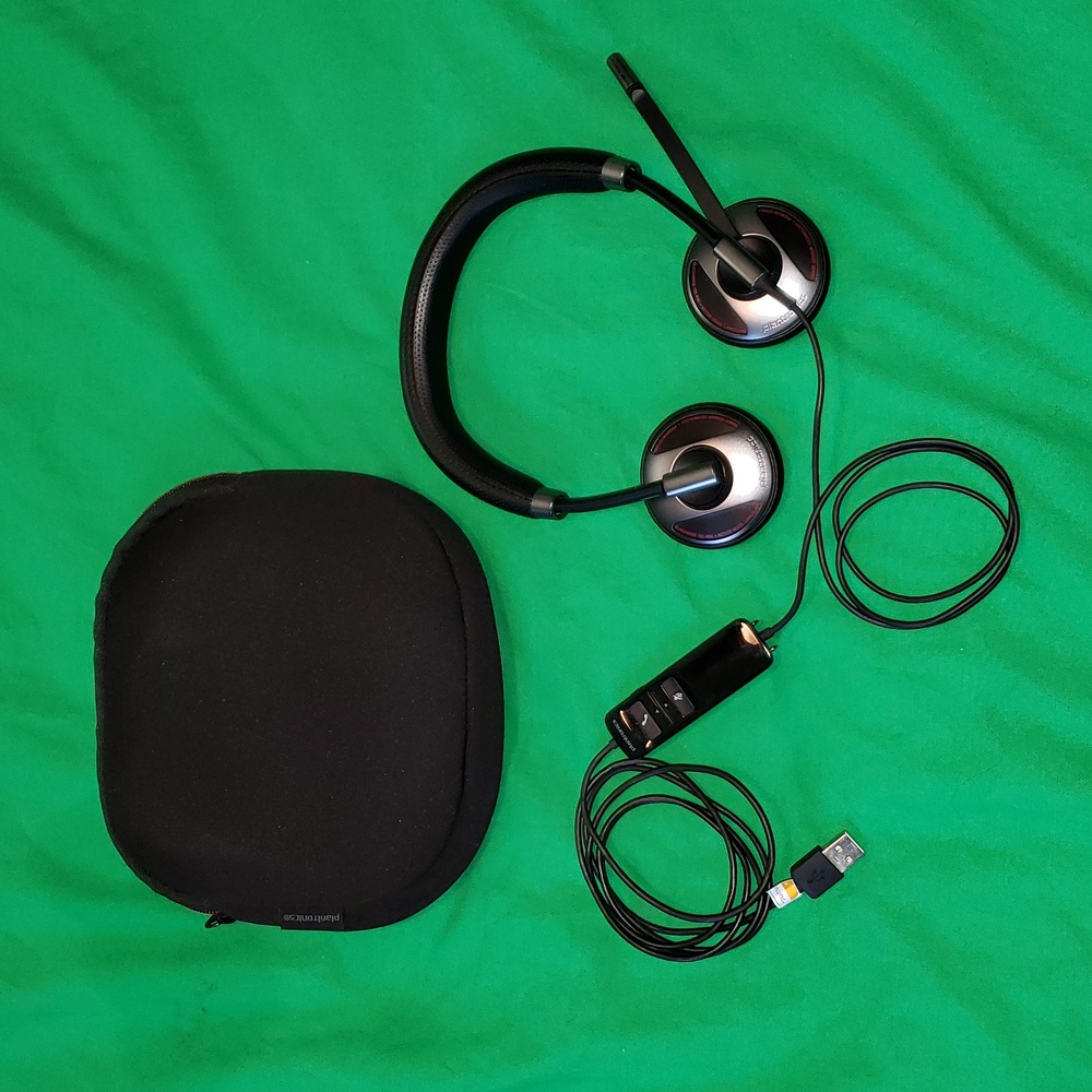 Plantronics Blackwire C725 Noise Canceling USB Headset